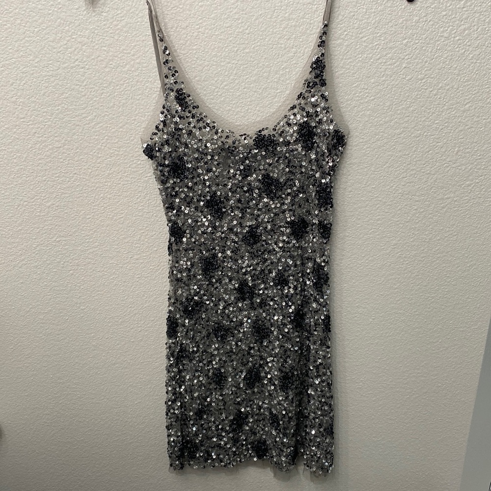 Sequin Mini Dress